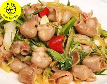 Bao Tử Xào Cải Chua