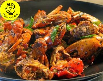 Càng Ghẹ Nướng Tiêu Đen