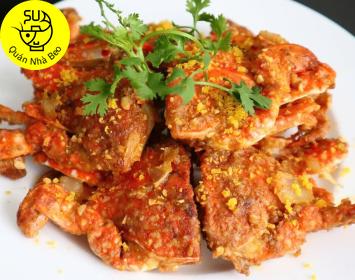 Càng Ghẹ Rang Trứng Muối