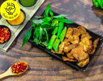 Vú Heo Nướng Muối Ớt